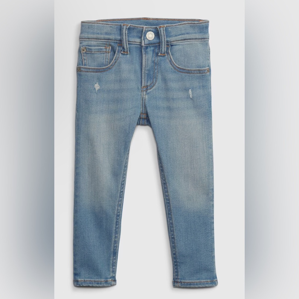 Boys Baby Gap Toddler Medium Wash Skinny Jeans